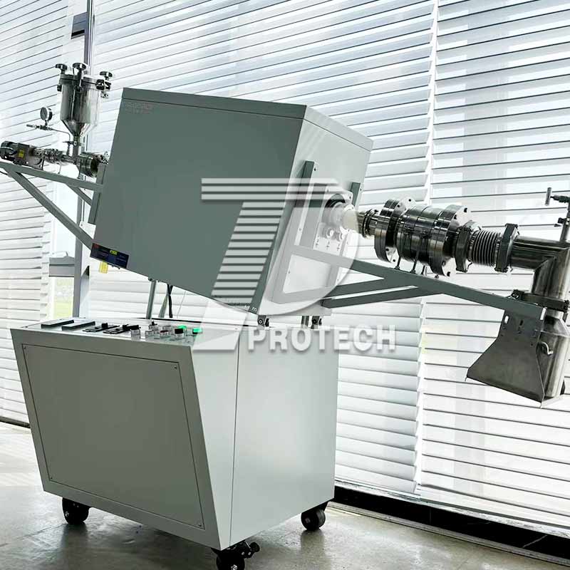 Многозонная вращающаяся печь